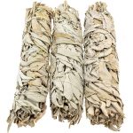 1PCS Pure Dry White Sage Stick For House Cleaning