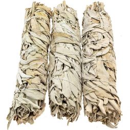 1PCS Pure Dry White Sage Stick For House Cleaning