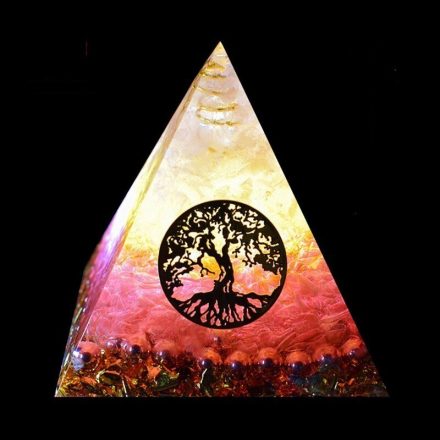 TREE OF LIFE AURA REIKI MARRIAGE Orgonite Pyramid