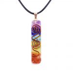 Reiki 7 Chakra Orgone Pendant Necklace