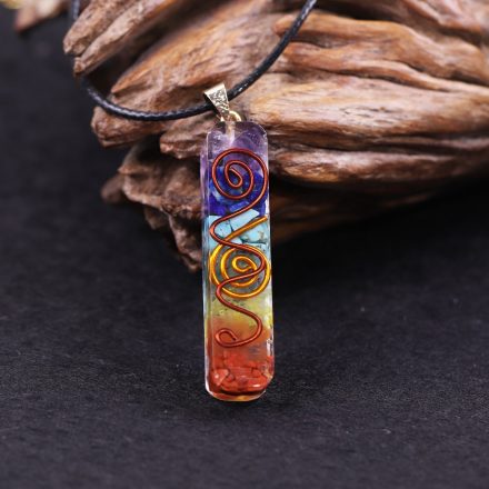 Reiki 7 Chakra Orgone Pendant Necklace