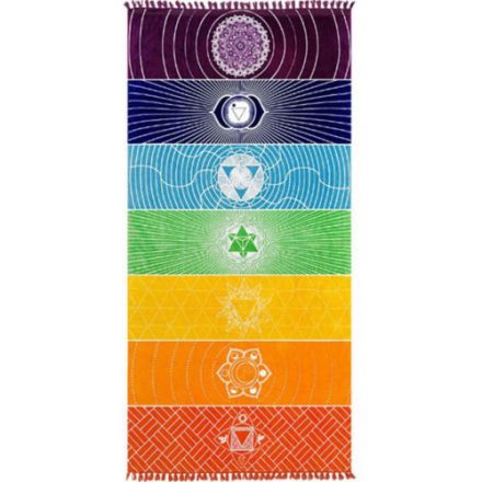 Rainbow 7 Chakra Yoga Mat