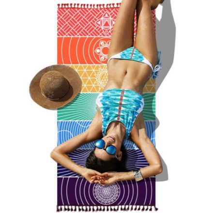 Rainbow 7 Chakra Yoga Mat