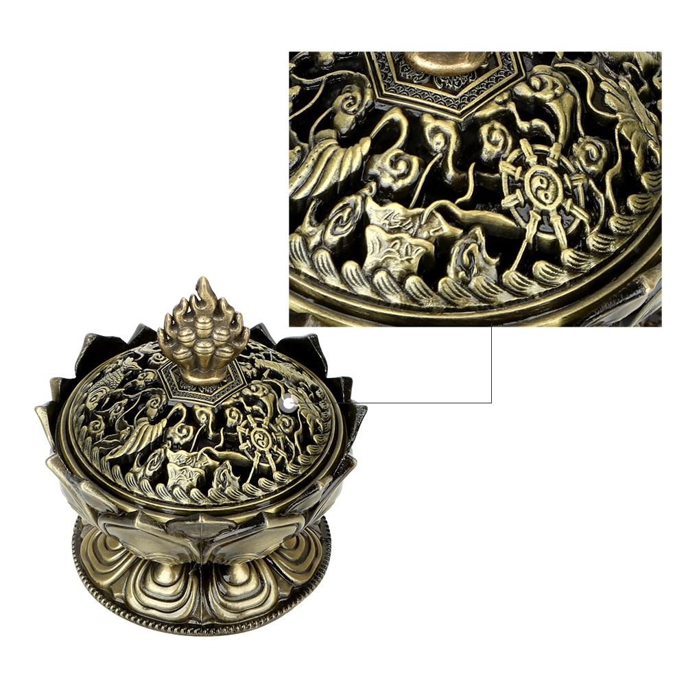 Lotus Flower Incense Burner Holder