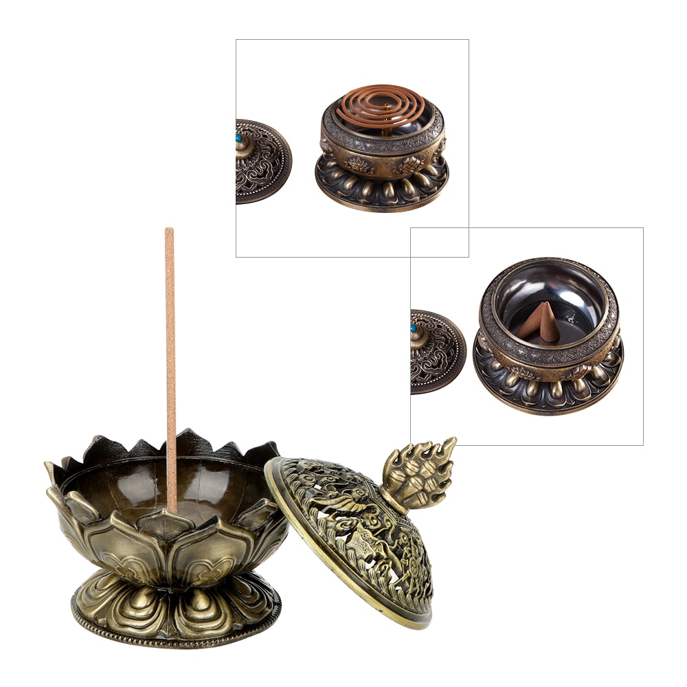 Lotus Flower Incense Burner Holder