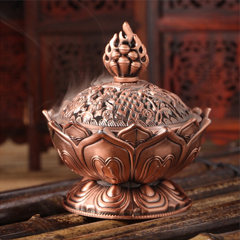 Lotus Flower Incense Burner Holder