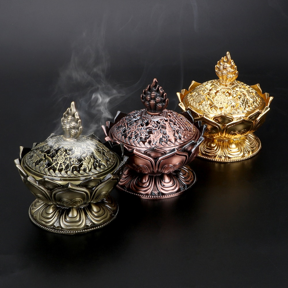 Lotus Flower Incense Burner Holder