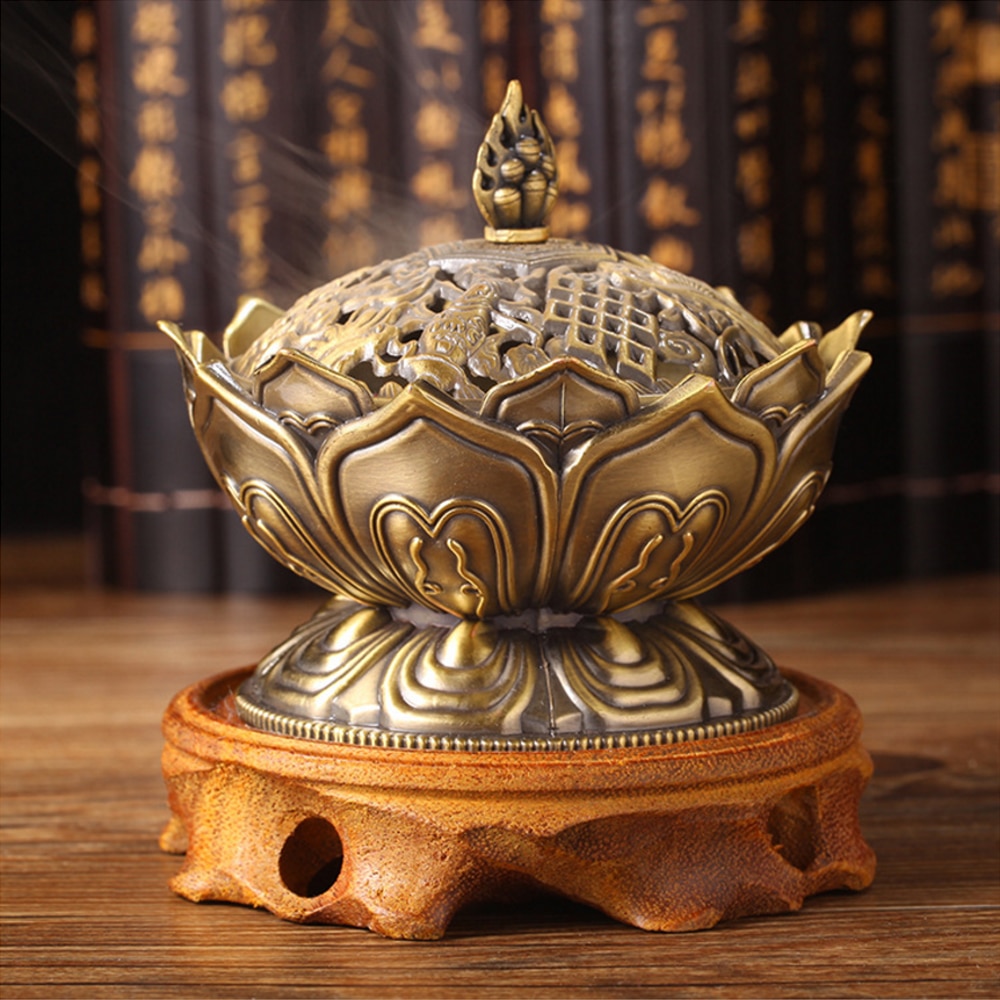 Lotus Flower Incense Burner Holder